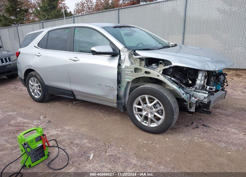 2022 CHEVROLET EQUINOX FWD LT VIN: 3GNAXKEV8NL263256
