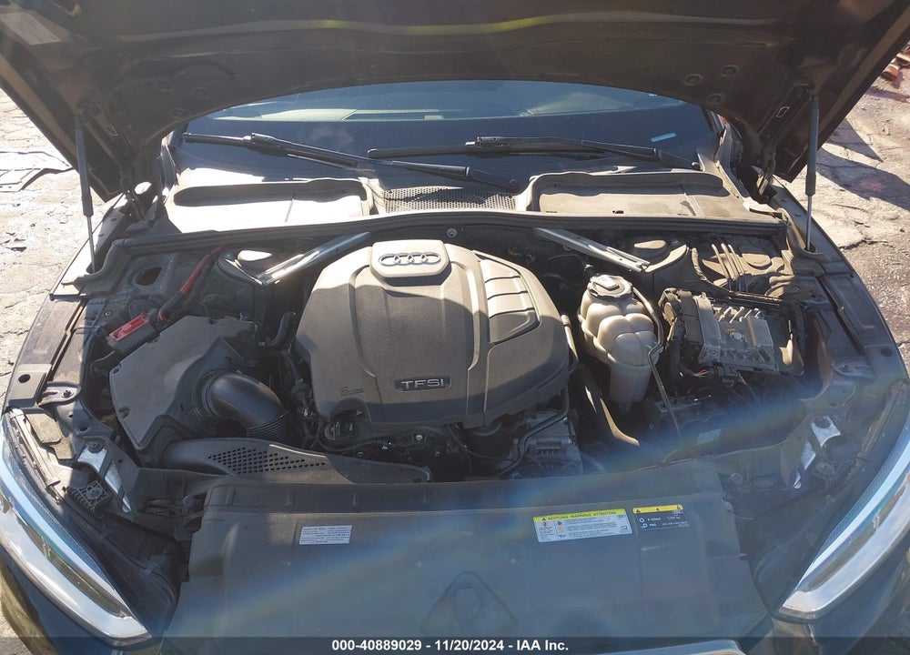 2019 AUDI A5 45 PREMIUM VIN: WAUANCF52KA063590