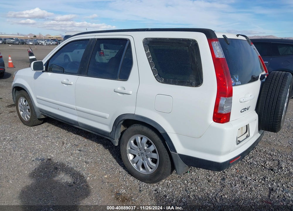 2006 HONDA CR-V SE VIN: JHLRD78996C017221