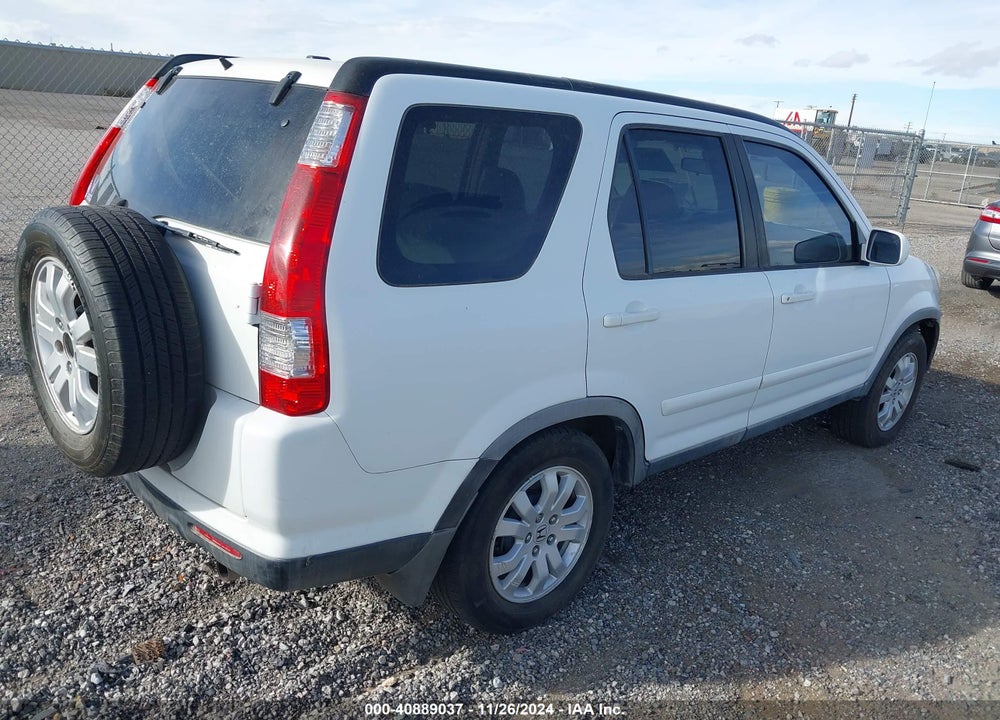 2006 HONDA CR-V SE VIN: JHLRD78996C017221