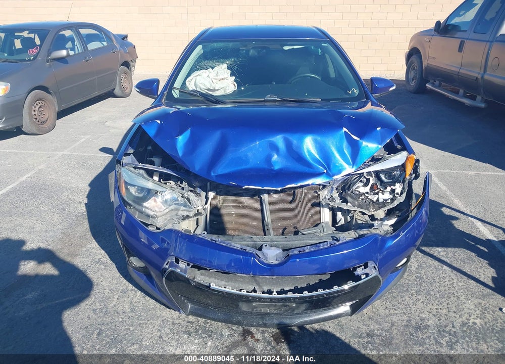 2014 TOYOTA COROLLA S PLUS VIN: 5YFBURHE0EP065588