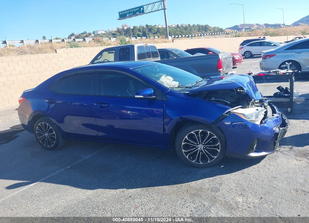 2014 TOYOTA COROLLA S PLUS VIN: 5YFBURHE0EP065588