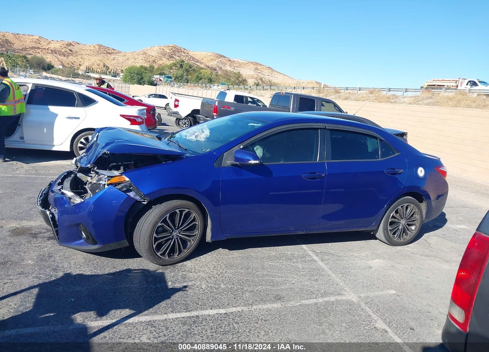 2014 TOYOTA COROLLA S PLUS VIN: 5YFBURHE0EP065588