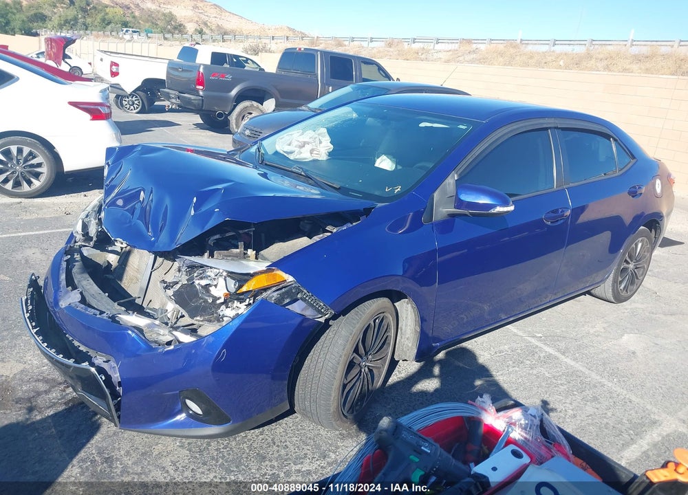 2014 TOYOTA COROLLA S PLUS VIN: 5YFBURHE0EP065588