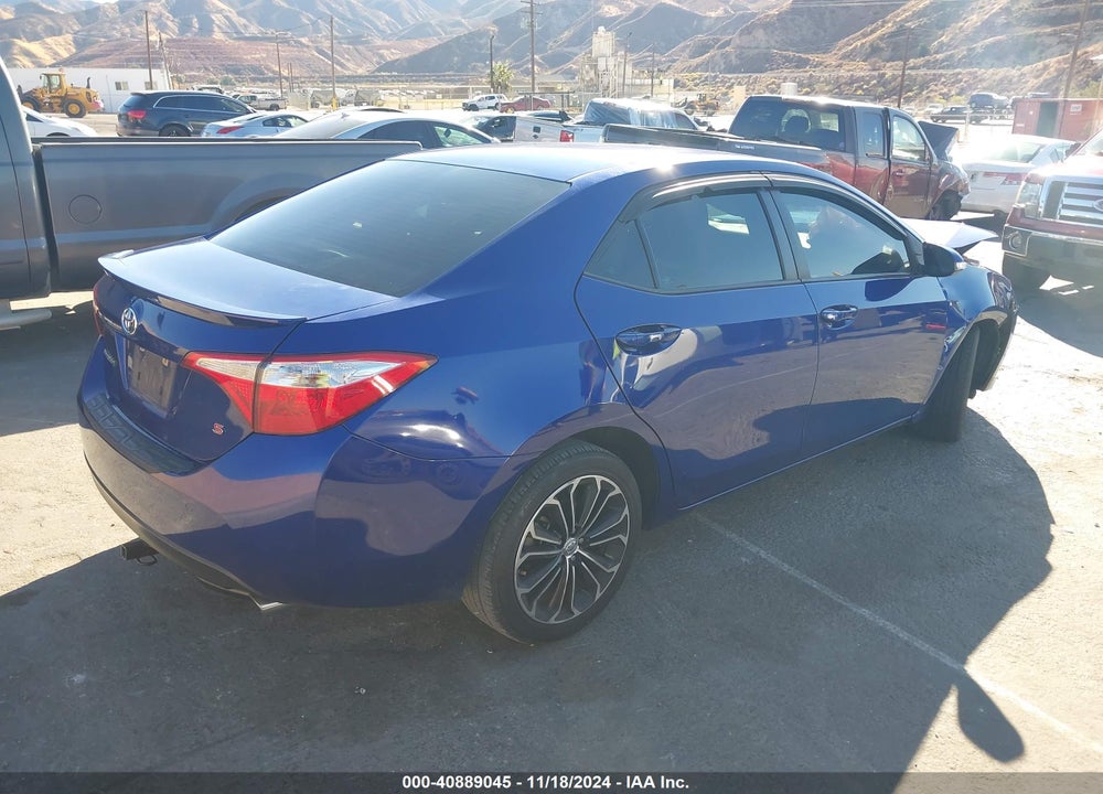 2014 TOYOTA COROLLA S PLUS VIN: 5YFBURHE0EP065588