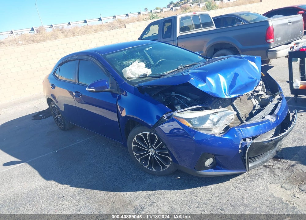 2014 TOYOTA COROLLA S PLUS VIN: 5YFBURHE0EP065588