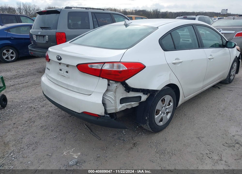 2016 KIA FORTE LX VIN: KNAFX4A63G5554997