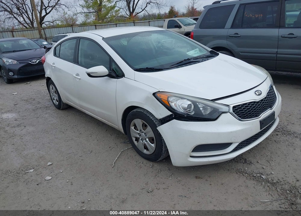 2016 KIA FORTE LX VIN: KNAFX4A63G5554997