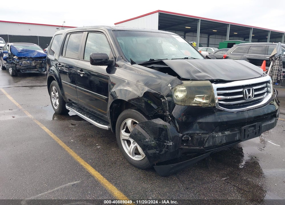 2012 HONDA PILOT EX-L VIN: 5FNYF4H62CB007331