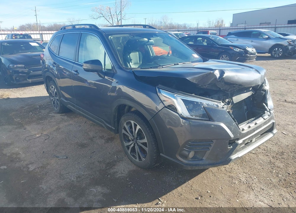 2022 SUBARU FORESTER LIMITED VIN: JF2SKAPC3NH500835