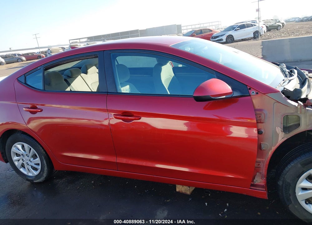 2017 HYUNDAI ELANTRA SE VIN: 5NPD74LF3HH127070