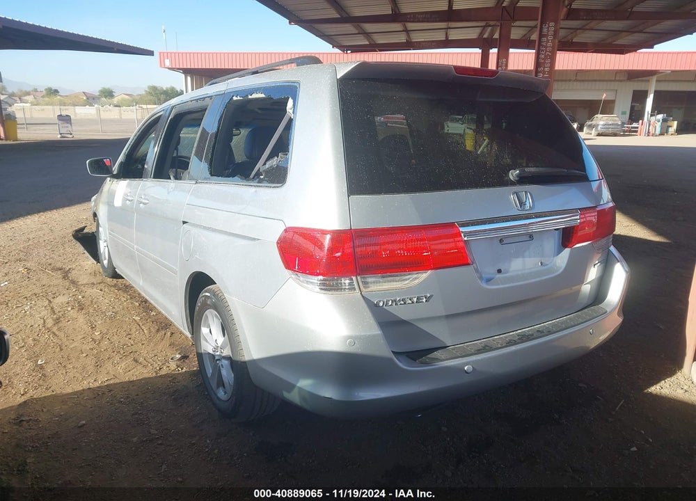 2010 HONDA ODYSSEY TOURING VIN: 5FNRL3H9XAB091610