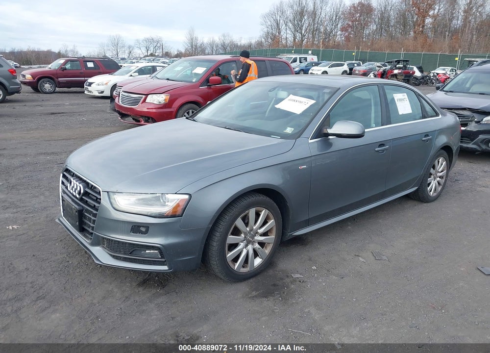 2015 AUDI A4 2.0T PREMIUM VIN: WAUBFAFL5FN014922