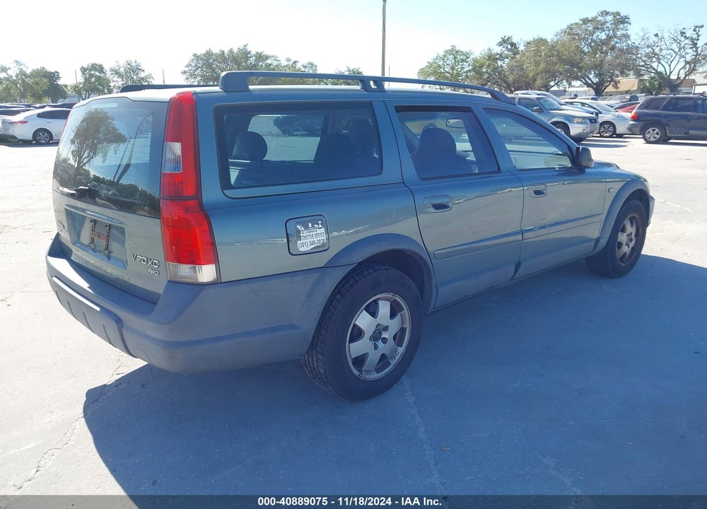 2002 VOLVO V70 XC VIN: YV1SZ58D021082256