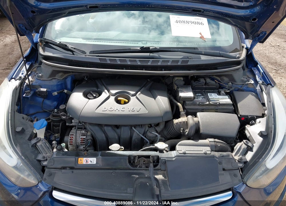 2016 HYUNDAI ELANTRA SE VIN: 5NPDH4AEXGH784907