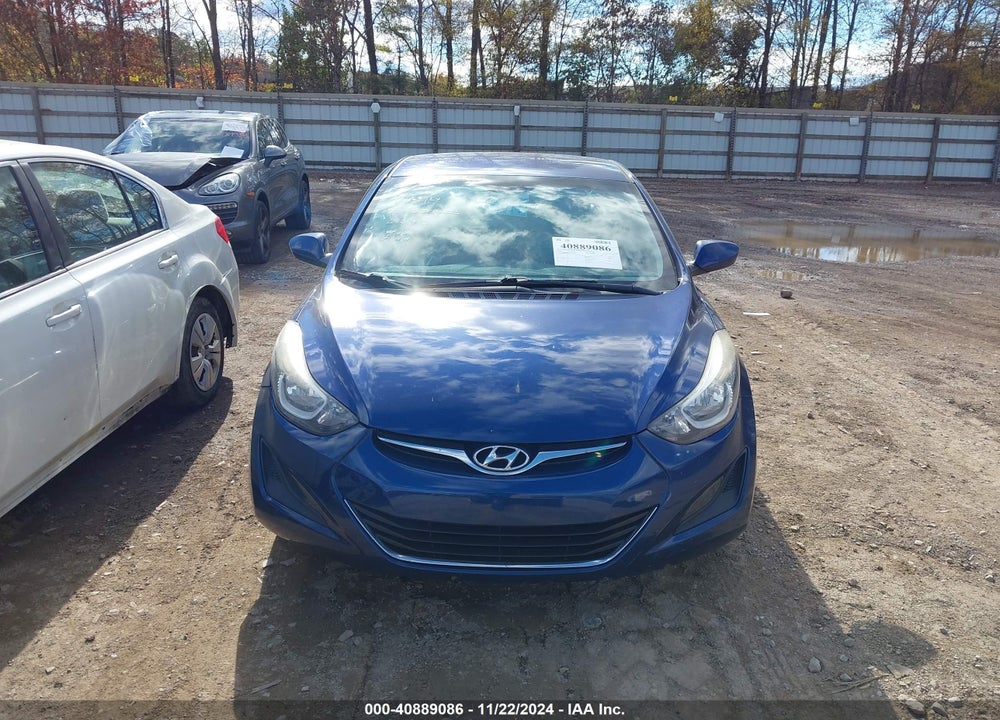 2016 HYUNDAI ELANTRA SE VIN: 5NPDH4AEXGH784907