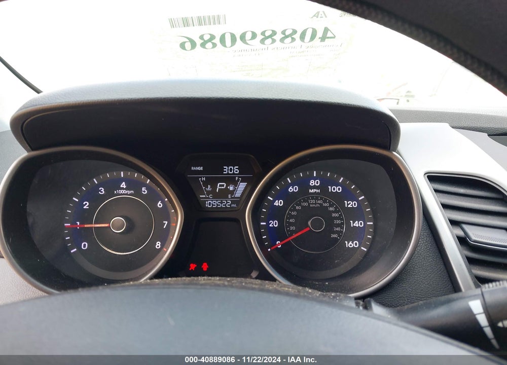 2016 HYUNDAI ELANTRA SE VIN: 5NPDH4AEXGH784907