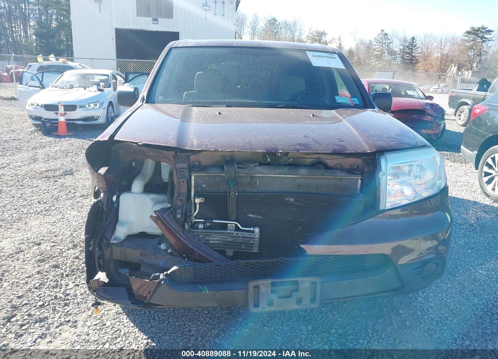 2015 HONDA PILOT LX VIN: 5FNYF4H29FB046175