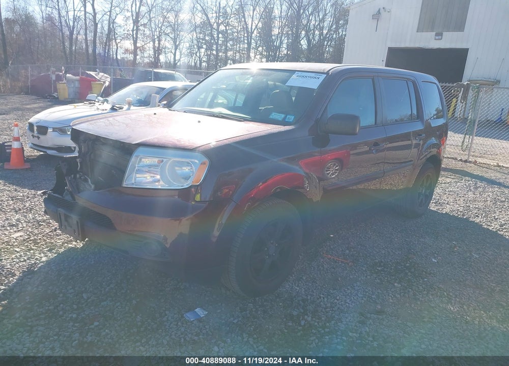 2015 HONDA PILOT LX VIN: 5FNYF4H29FB046175