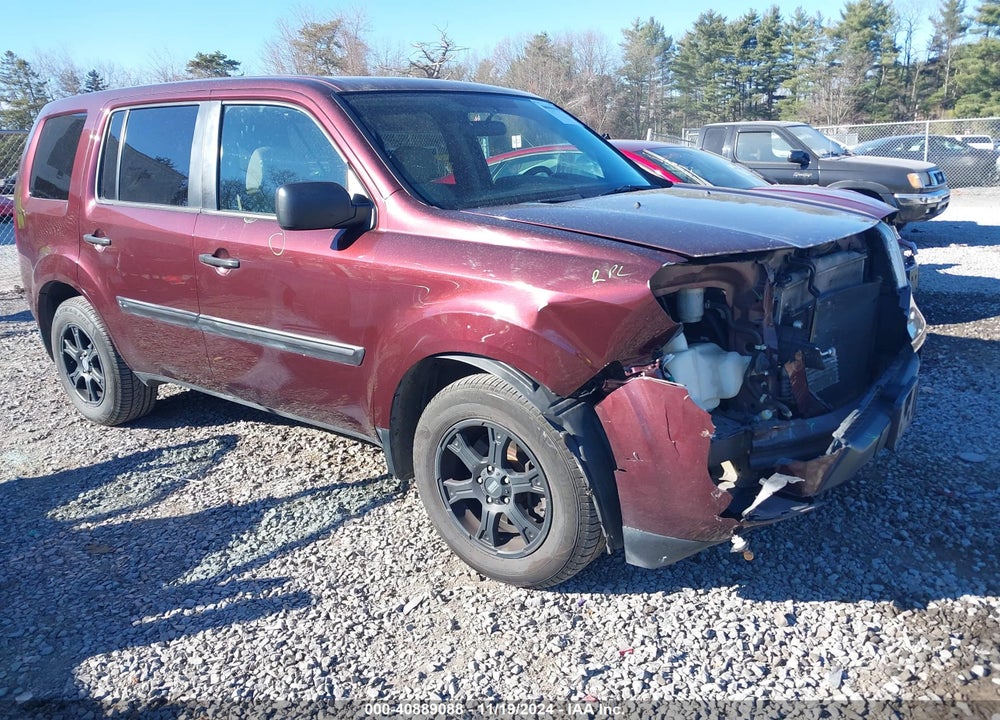 2015 HONDA PILOT LX VIN: 5FNYF4H29FB046175