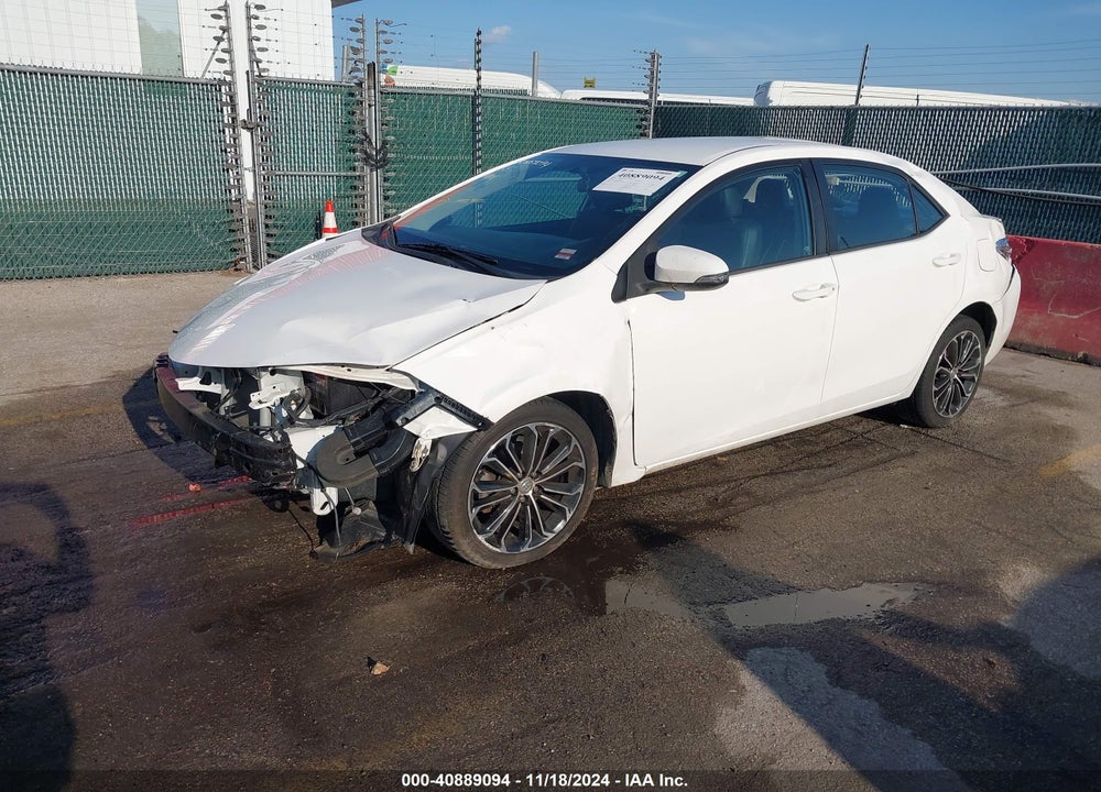 2016 TOYOTA COROLLA S PLUS VIN: 2T1BURHE8GC694339