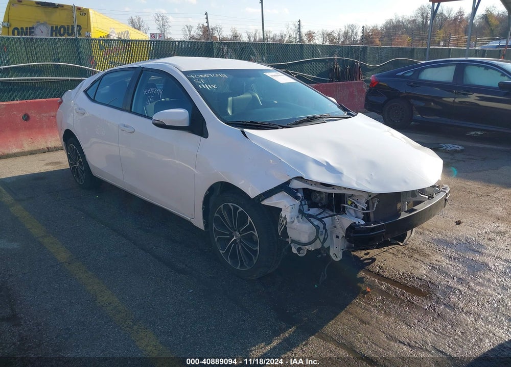 2016 TOYOTA COROLLA S PLUS VIN: 2T1BURHE8GC694339