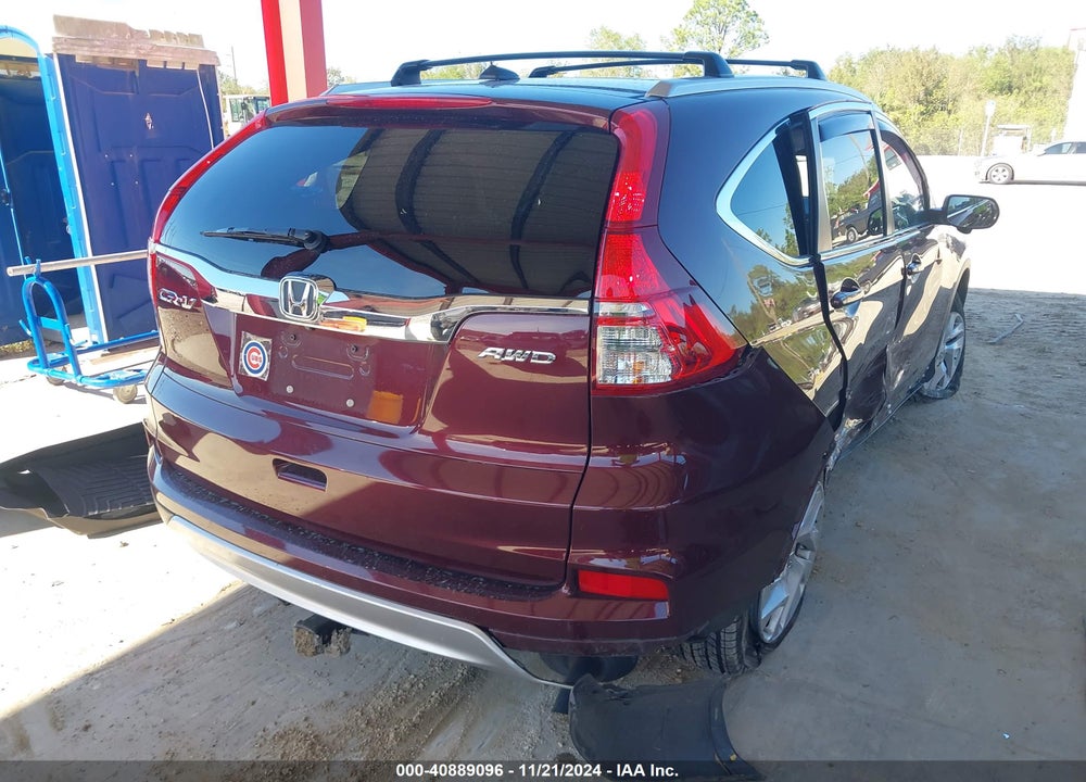 2015 HONDA CR-V EX-L VIN: 2HKRM4H78FH698437