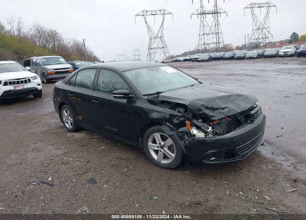 2012 VOLKSWAGEN JETTA 2.0L TDI VIN: 3VW3L7AJ6CM096039