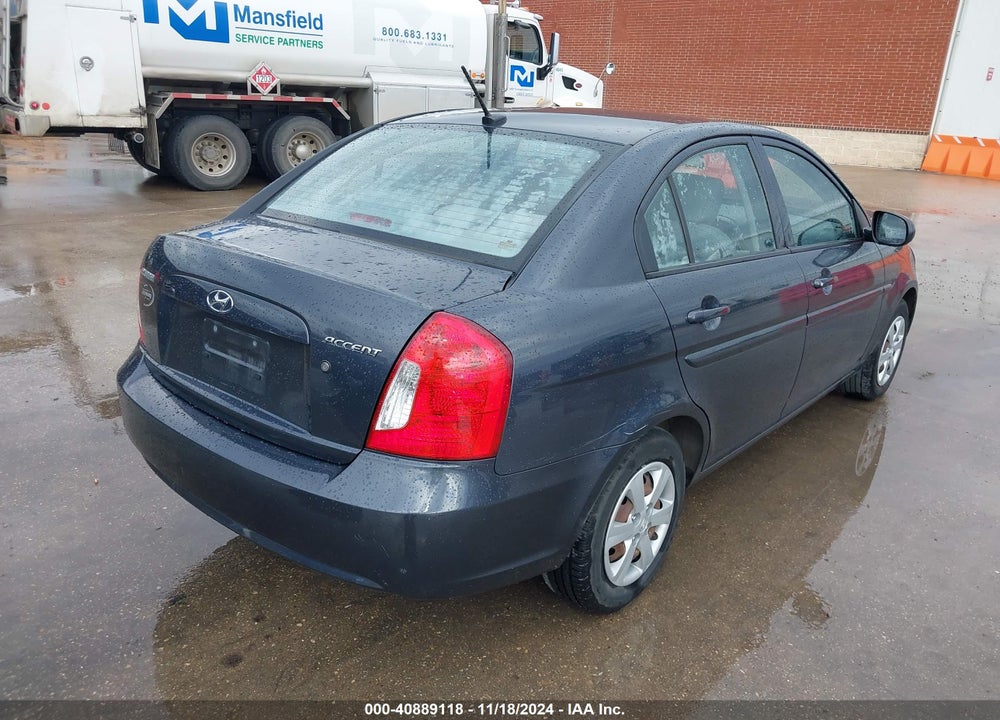 2011 HYUNDAI ACCENT GLS VIN: KMHCN4ACXBU616715