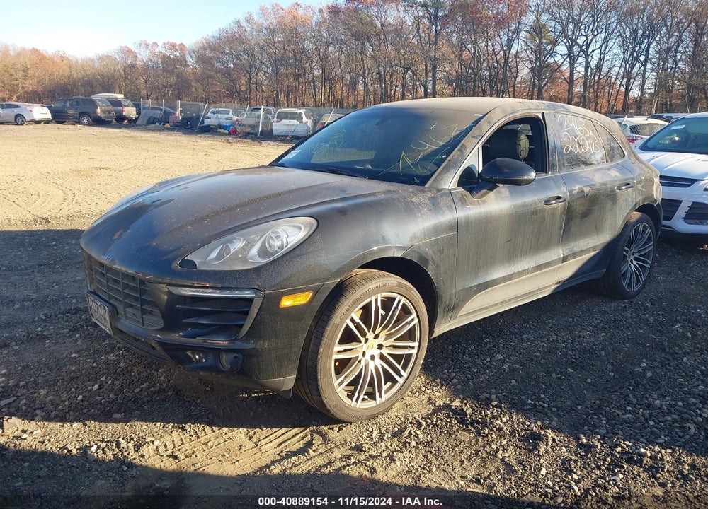 2015 PORSCHE MACAN S VIN: WP1AB2A59FLB52594