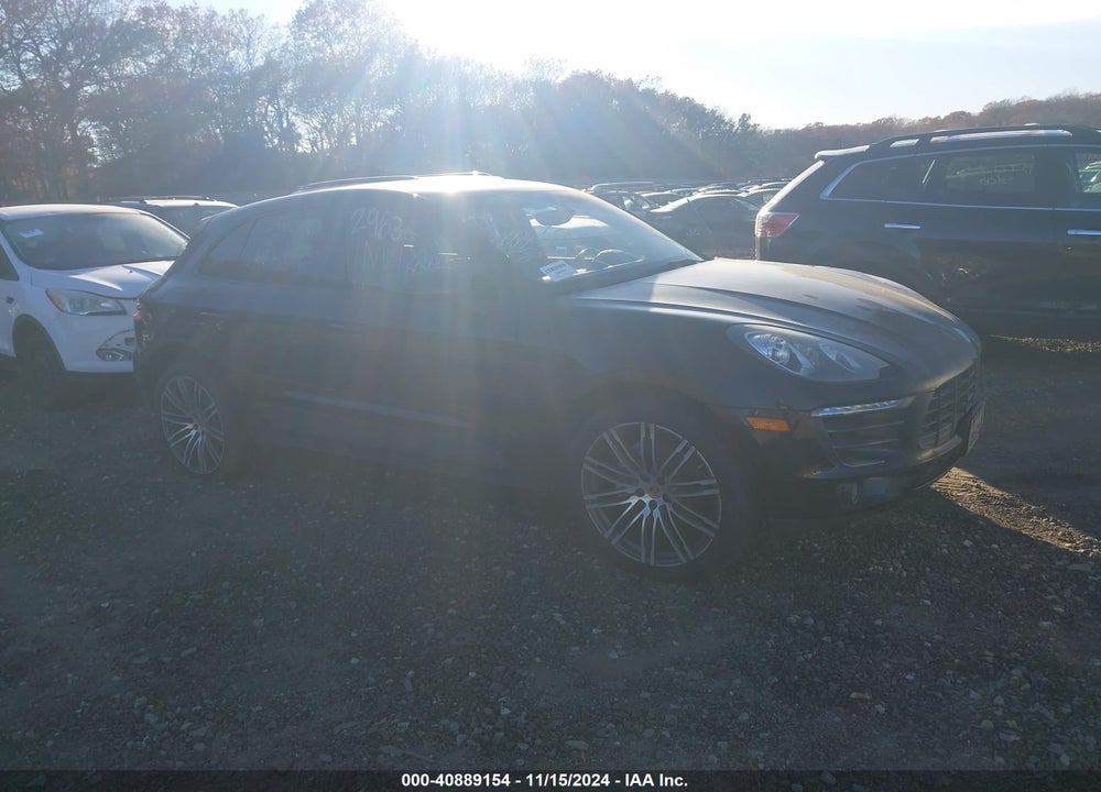 2015 PORSCHE MACAN S VIN: WP1AB2A59FLB52594
