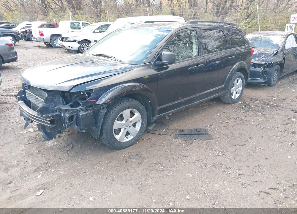 2013 DODGE JOURNEY SE VIN: 3C4PDCAB4DT536818