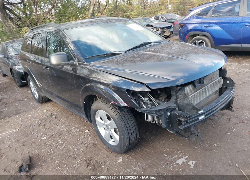 2013 DODGE JOURNEY SE VIN: 3C4PDCAB4DT536818