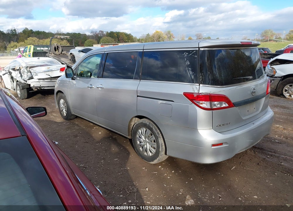 2015 NISSAN QUEST PLATINUM/S/SL/SV VIN: JN8AE2KP3F9123330