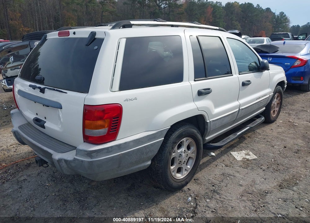 1999 CHEROKEE JEEP GRAND  LAREDO VIN: 1J4GW58S5XC747967