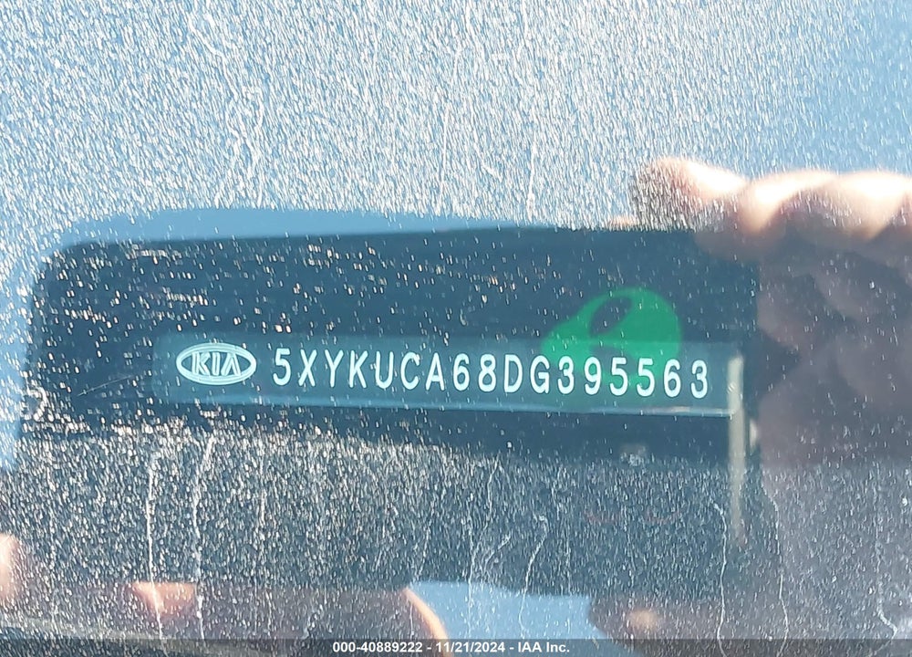 2013 KIA SORENTO EX VIN: 5XYKUCA68DG395563