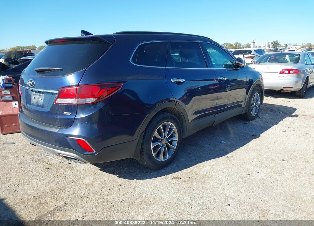 2017 HYUNDAI SANTA FE SE VIN: KM8SNDHF7HU254699