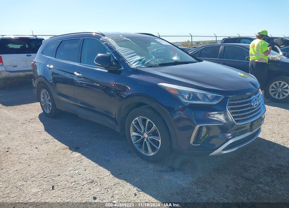 2017 HYUNDAI SANTA FE SE VIN: KM8SNDHF7HU254699