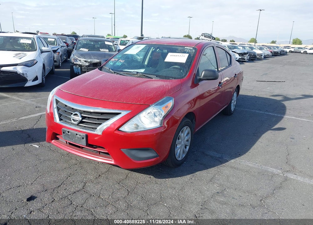 2015 NISSAN VERSA 1.6 S+ VIN: 3N1CN7AP2FL839987