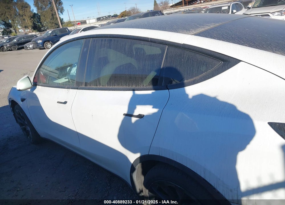 2020 TESLA MODEL Y LONG RANGE DUAL MOTOR ALL-WHEEL DRIVE VIN: 5YJYGDEE6LF040583