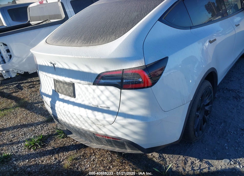 2020 TESLA MODEL Y LONG RANGE DUAL MOTOR ALL-WHEEL DRIVE VIN: 5YJYGDEE6LF040583