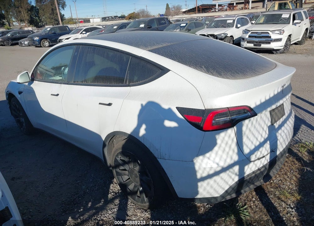 2020 TESLA MODEL Y LONG RANGE DUAL MOTOR ALL-WHEEL DRIVE VIN: 5YJYGDEE6LF040583