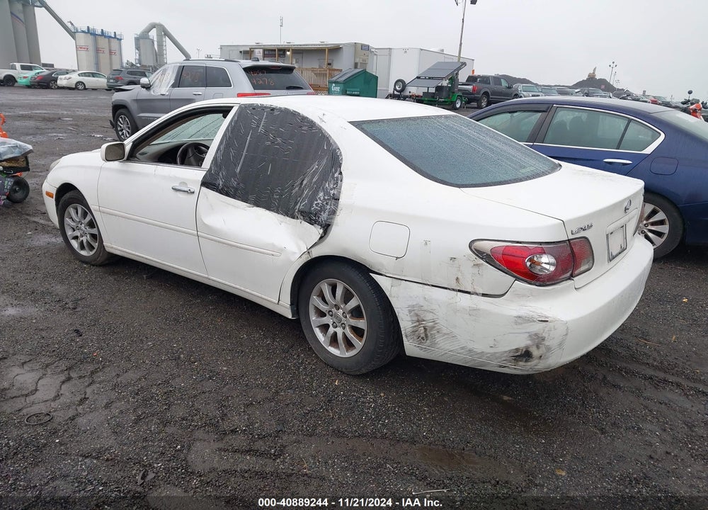 2004 LEXUS ES 330 VIN: JTHBA30G345034123