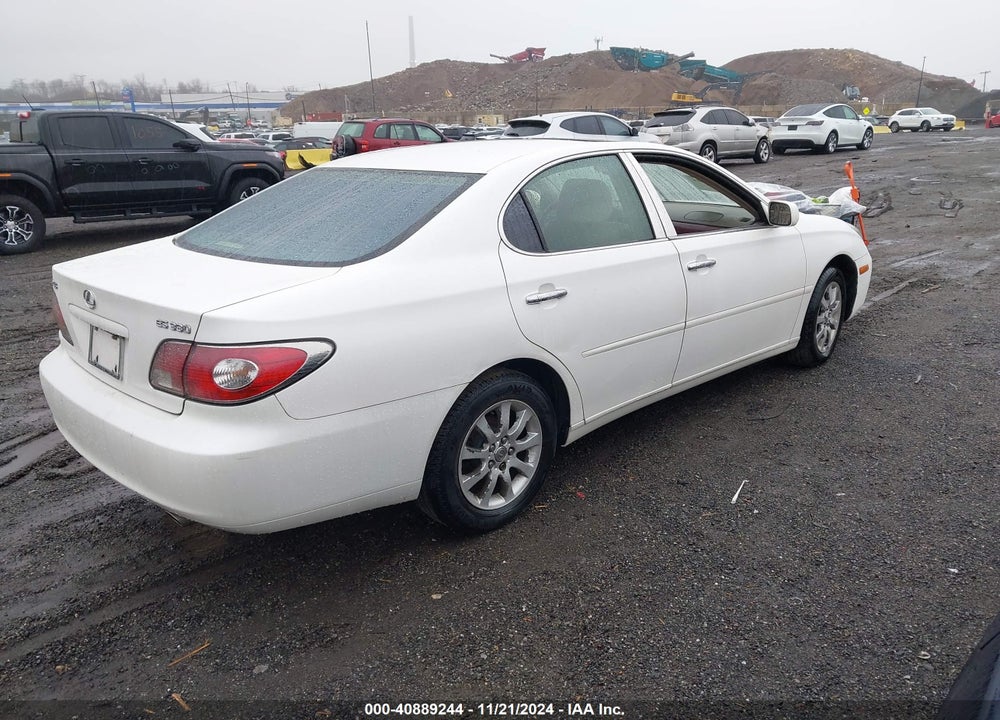 2004 LEXUS ES 330 VIN: JTHBA30G345034123