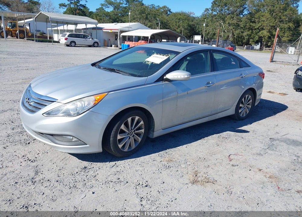 2014 HYUNDAI SONATA LIMITED VIN: 5NPEC4AC5EH838693