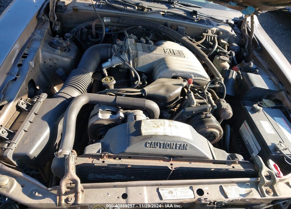 1987 FORD THUNDERBIRD SPORT VIN: 1FABP61FXHH166104