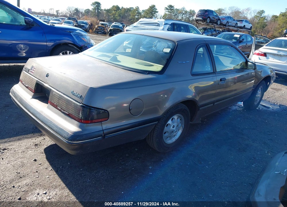 1987 FORD THUNDERBIRD SPORT VIN: 1FABP61FXHH166104
