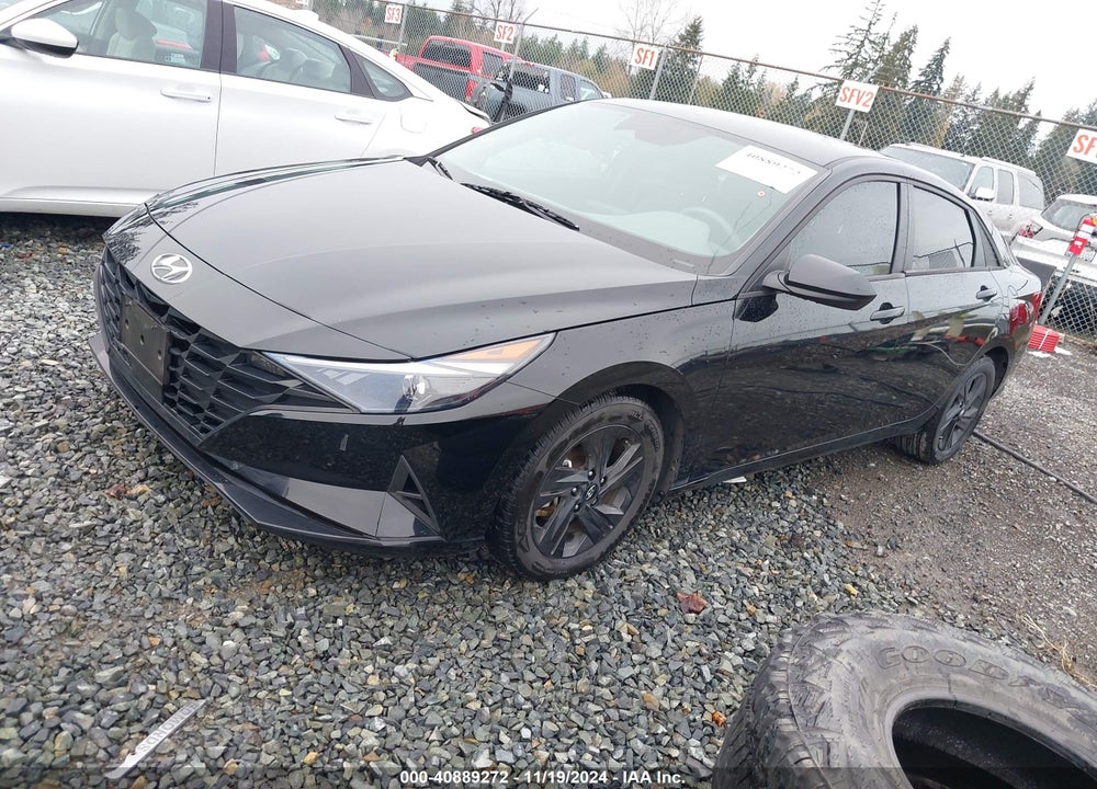 2021 HYUNDAI ELANTRA SEL VIN: 5NPLS4AG3MH037840