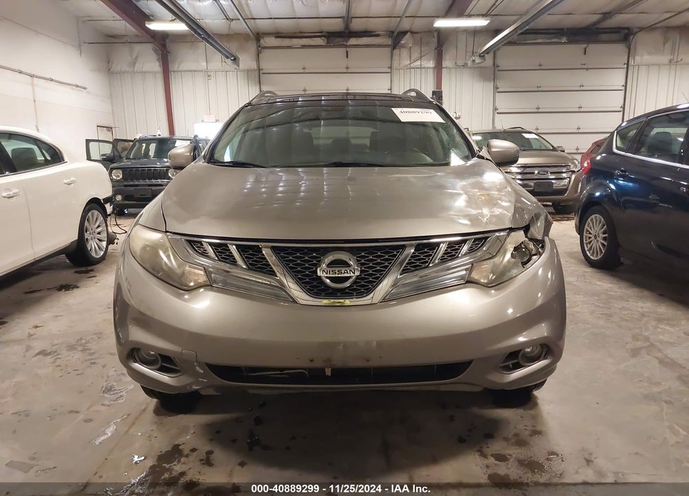 2011 NISSAN MURANO SL VIN: JN8AZ1MW8BW179617