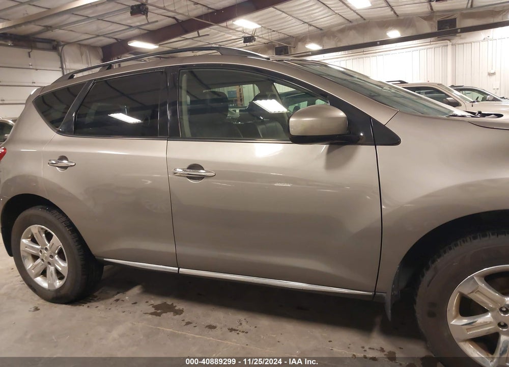 2011 NISSAN MURANO SL VIN: JN8AZ1MW8BW179617